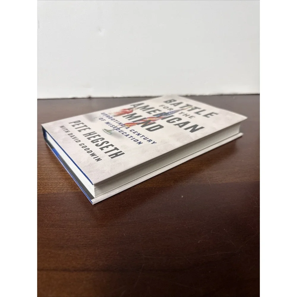Battle for the American Mind Pete Hegseth 2022 First Edition - Kreskin coll.‎